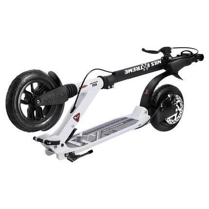 White Kick Scooter, Foldable, Lightweight Design