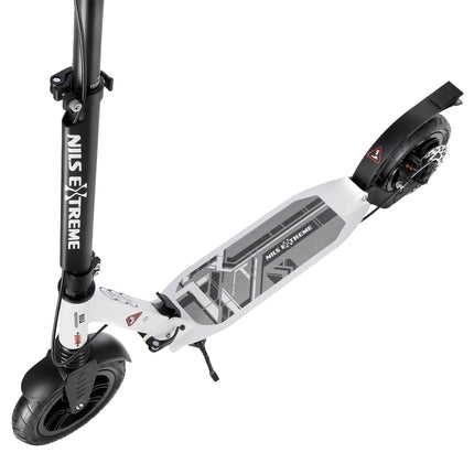 White Kick Scooter, Foldable, Lightweight Design