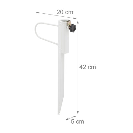 White Parasol Spike