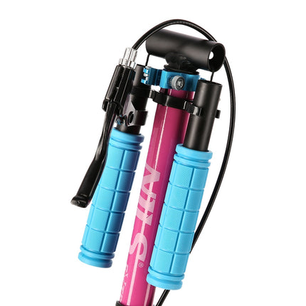 White-Pink Kids Scooter, Adjustable Height