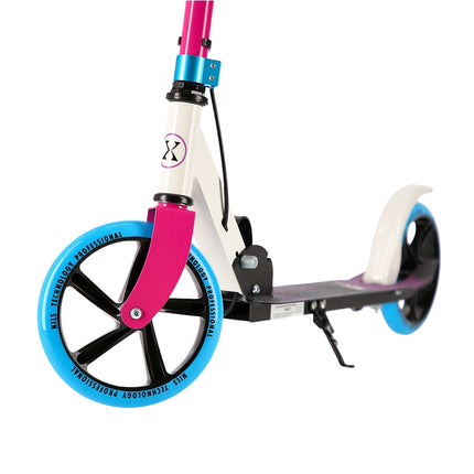 White-Pink Kids Scooter, Adjustable Height