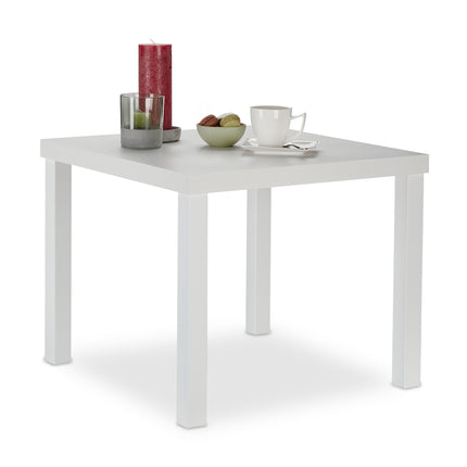 White Side Table – Living Room, Modern Design