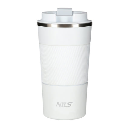 White Thermal Cup – Insulated, 9 oz Capacity