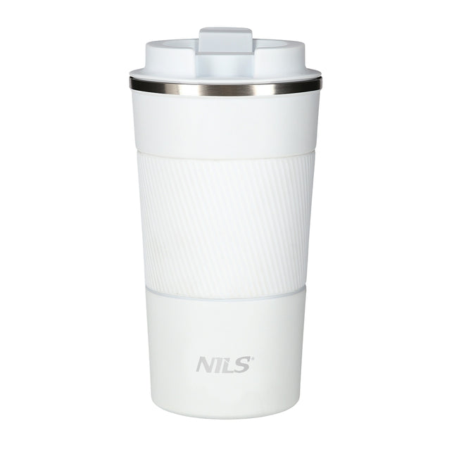 White Thermal Cup – Insulated, 9 oz Capacity