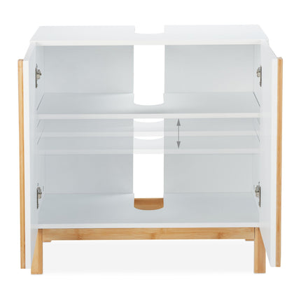 White base cabinet