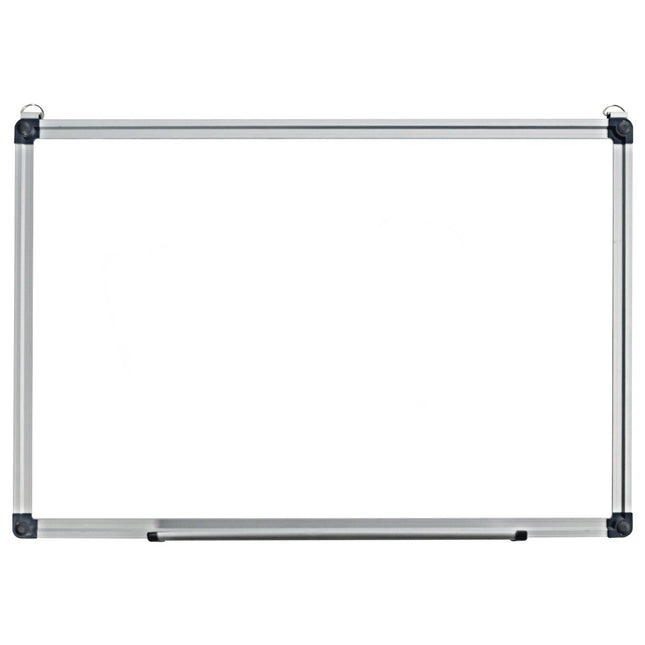 Whiteboard magnetic board writing board wall board memo board with aluminum frame 90 x 60 cm