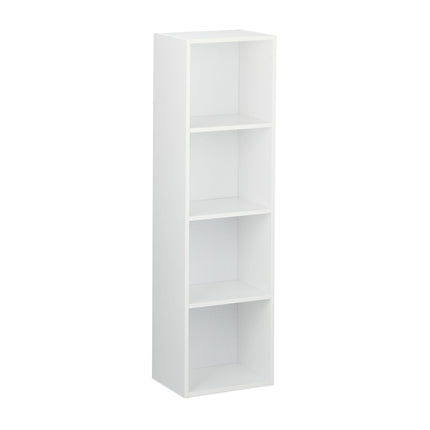 White bookshelf