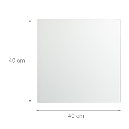 White glass magnetic board