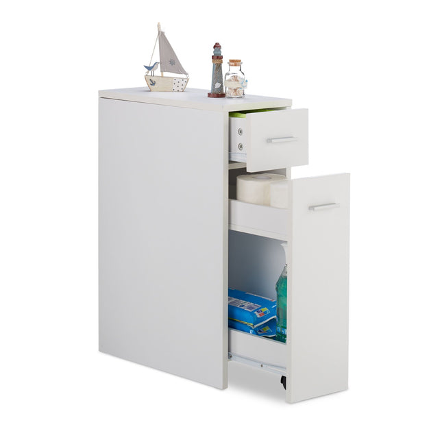 White niche cabinet