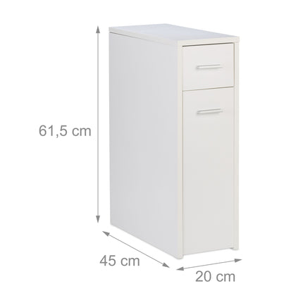 White niche cabinet