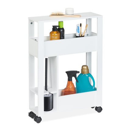 White niche cart