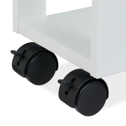 White niche cart