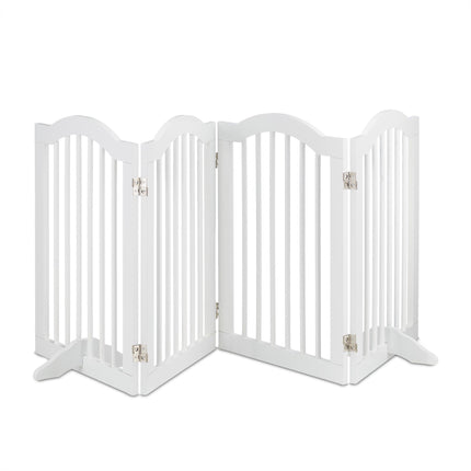 White security gate 70 cm