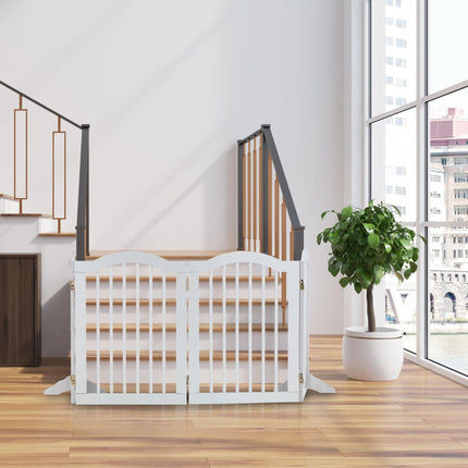 White security gate 70 cm