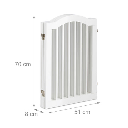 White security gate 70 cm