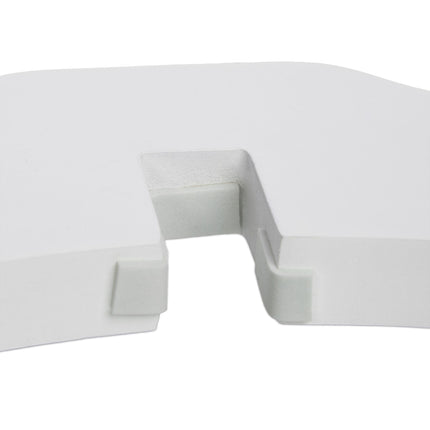 White security gate 70 cm