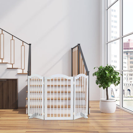 White security gate 92 cm