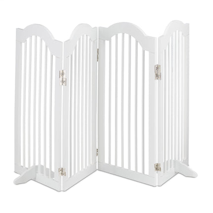 White security gate 92 cm