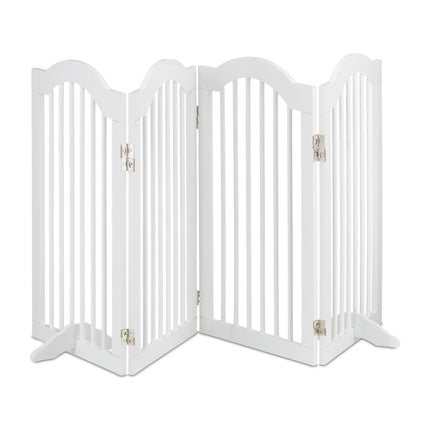 White security gate 92 cm