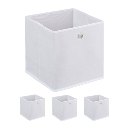 White storage box - set of 4