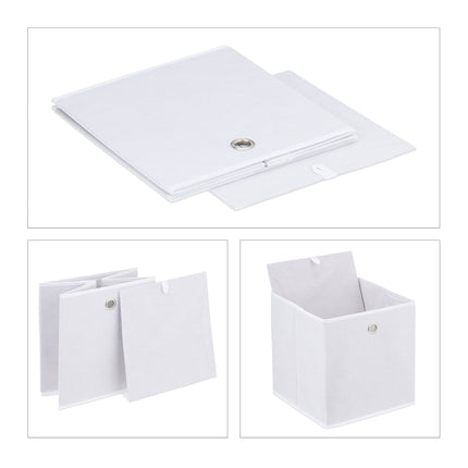 White storage box - set of 4