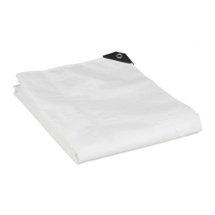White tarpaulin 120 g/m²