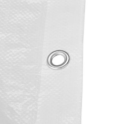 White tarpaulin 120 g/m²