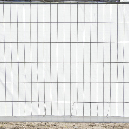 White tarpaulin 200 g/m²