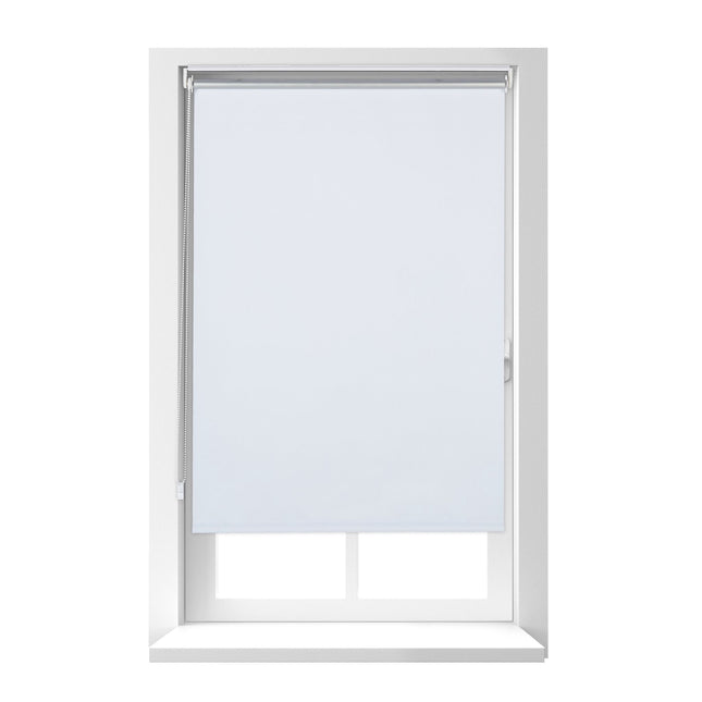 White thermal roller blind 160 cm long
