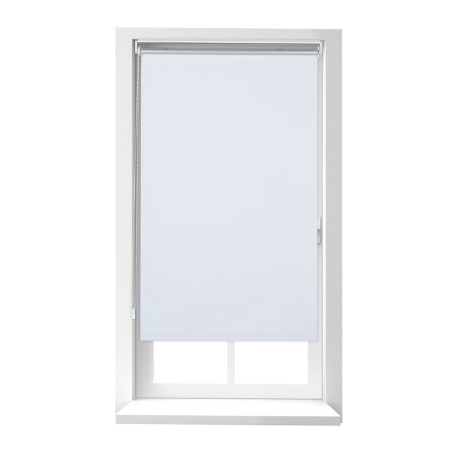 White thermal roller blind 220 cm long