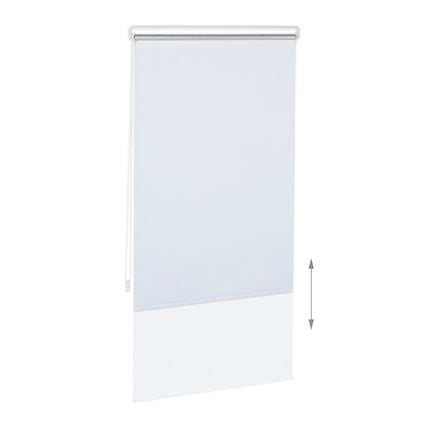 White thermal roller blind 220 cm long