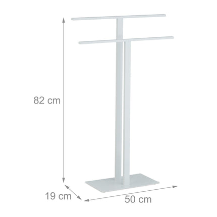 White towel rail T-Design