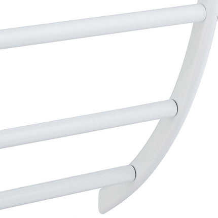 White towel rail for the wall