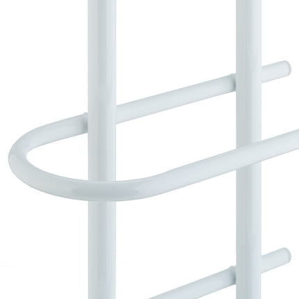 White towel rail with 3 rails