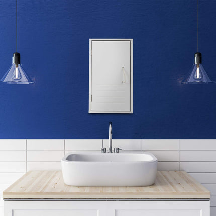 White wall cabinet bathroom