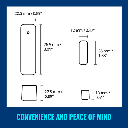 WiFi Smart Contact sensor 1-pack