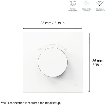 WiFi Smart Dimmer Dial switch