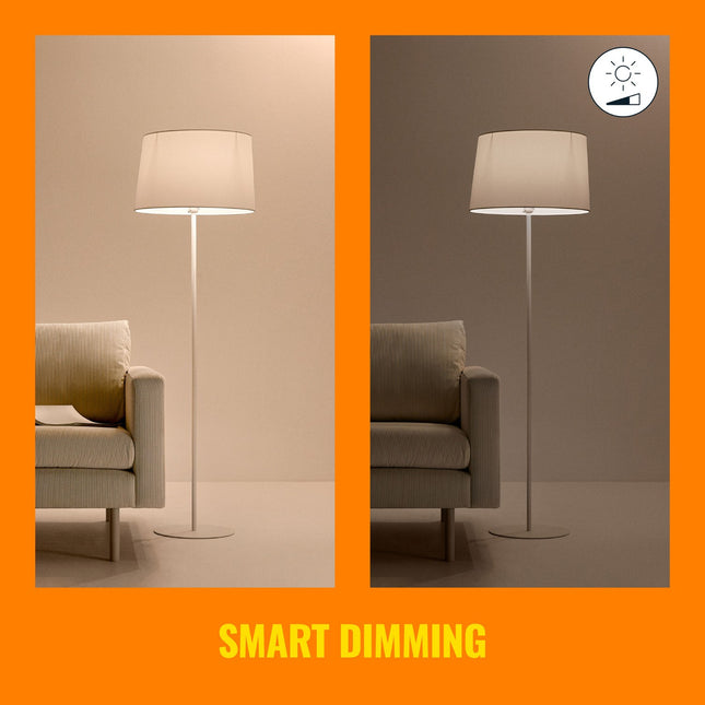 WiFi Smart LED E27 60W 806lm Warm-cool white 2-pack