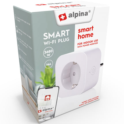 WiFi Smart Plug 3680W with Energy Metering