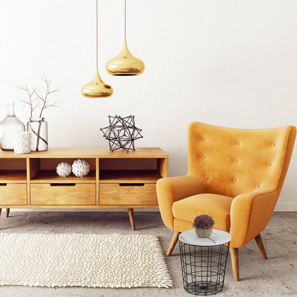 Wicker table - set of 3 Marble