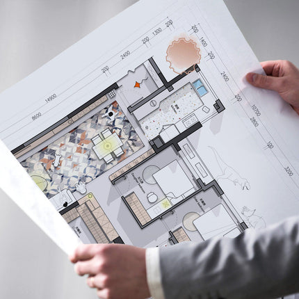 Wide Format Plotter Paper, 24 in x 300 ft, 2 Rolls