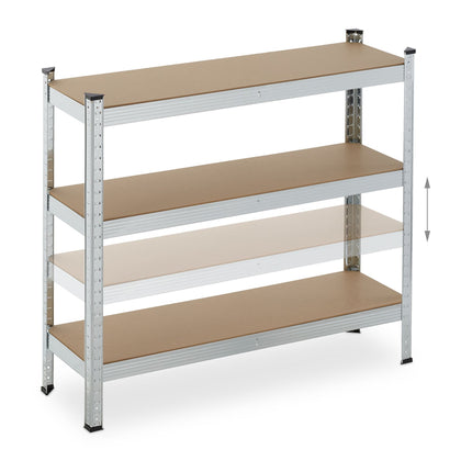 Brede, stevige planken met 5 niveaus
