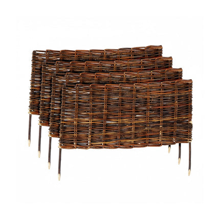 Willow Garden Border, Flexible Wicker Bed Edging