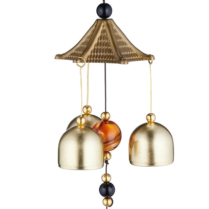 Wind Chimes Set of 2 with Koi Fish Design
