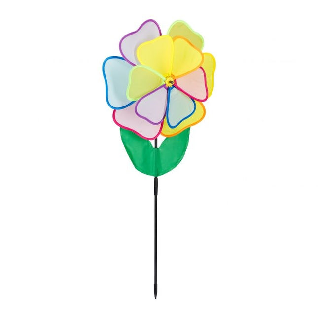 Wind spinner flower multicolored