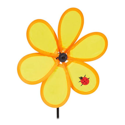 Wind spinner flower outdoors