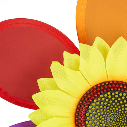Wind spinner flower set of 2