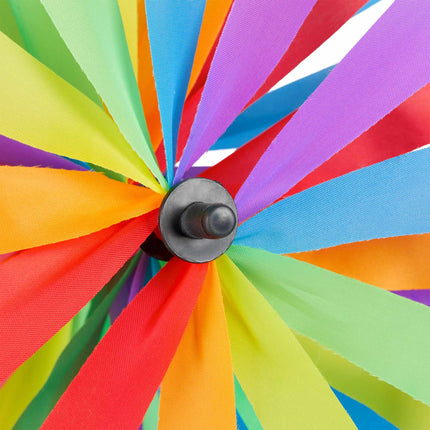 Wind-spinning rainbow
