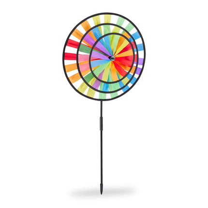 Wind-spinning rainbow