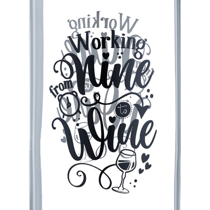 Wine Bottle Glass – Holds 750ml, Fun Gift for Wine Lovers
